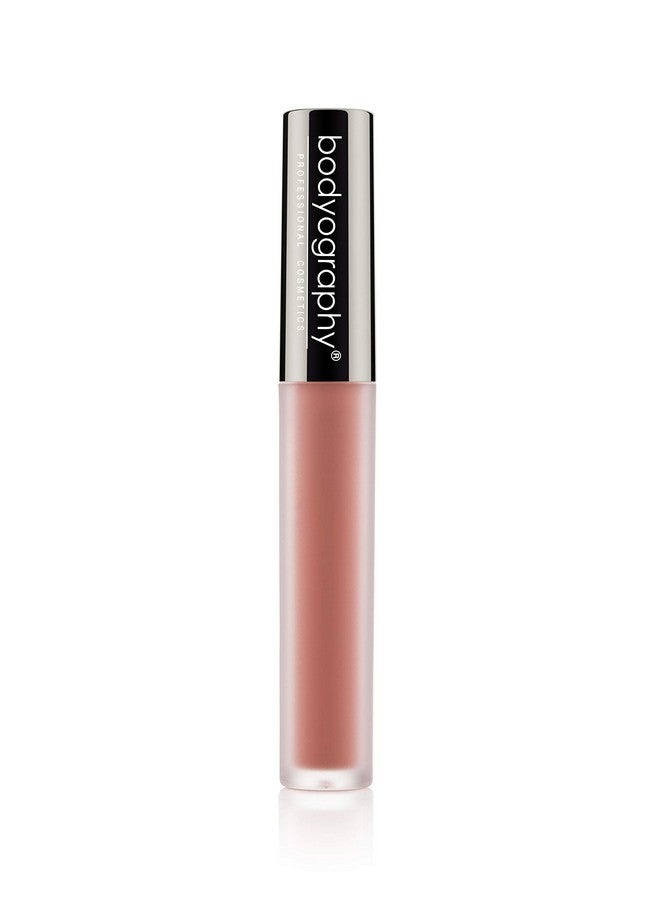 Bodyography Lip Lava Liquid Lipstick Longlasting Lipstick Bright And Bold (Exposed (Matte Light Coral Nude)) - Image 1