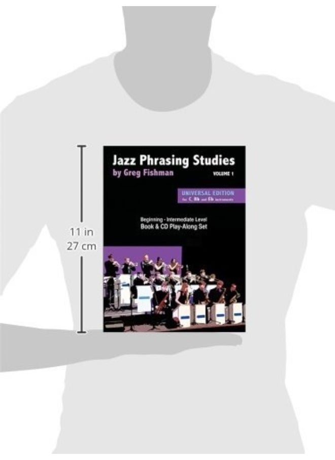 null - Jazz Phrasing Studies - Volume 1 - Universal Edition - Book & CD Play-Along Set for C, Bb and Eb Instruments - Image 1