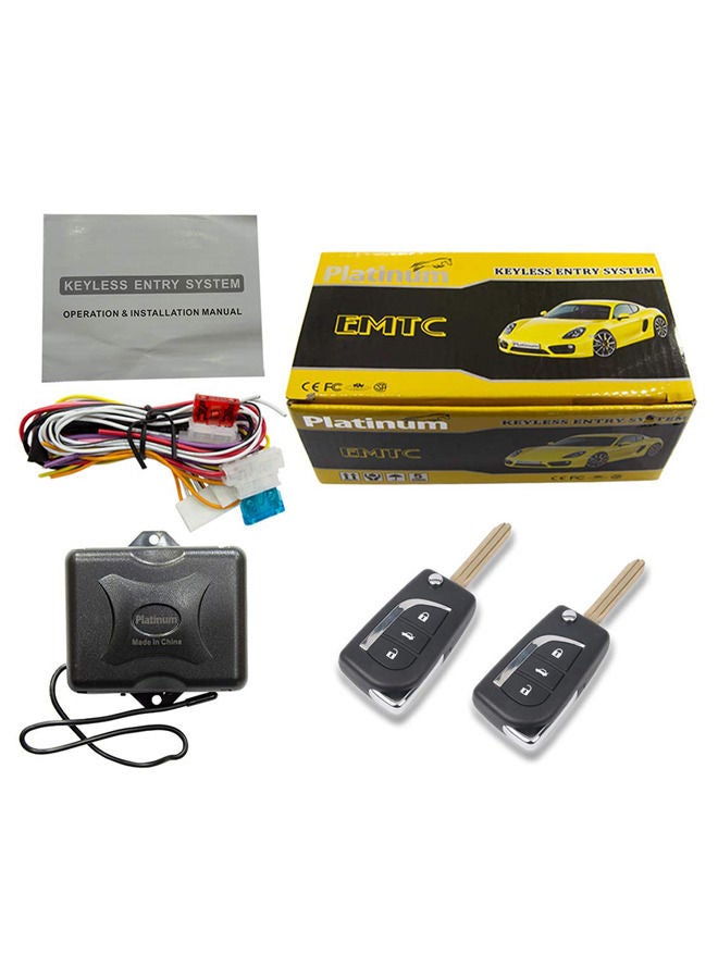Platinum Platinum Pack of 2 Universal Remote Control NK370 Keyless Entry Systems | Car Door Lock/Unlock, and Trunk Release | with Physical Key  - Image 2