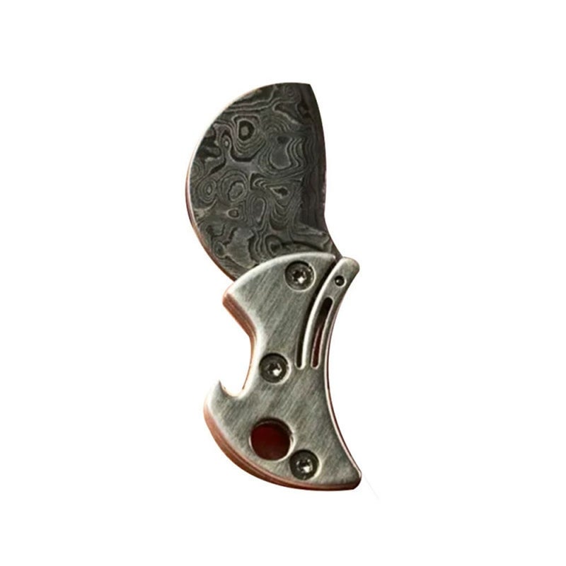 Mini Alloy Bottle Opener & Portable Emergency Cutter – Lightweight, Multi-functional Keyring Tool Ideal for Unpacking, Camping, DIY and Everyday Carry - Image 1