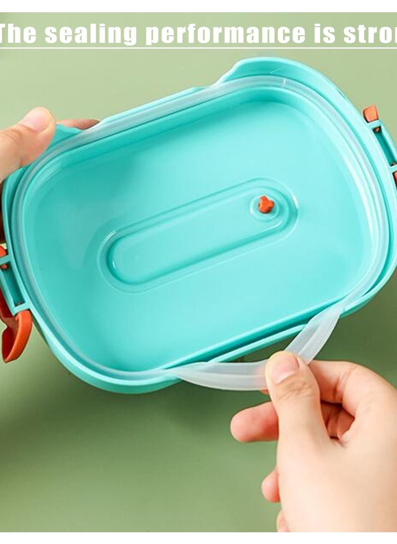Excefore Lunch Box for Kids, Versatile food and snack container for both kids and adults. Dishwasher and microwave safe. BPA and PVC free. Leakproof design. Available in MIXCOLOR-A.  - Image 3
