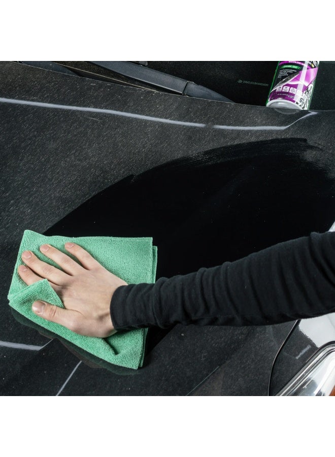 Turtle Wax Slick Shine Quick Mist Detailer 591ml Waterless Wash Ceramic Infused Exterior Cleaner for Car Paint Glass Plastic Chrome Rubber Trim Streak Free Shine Dust Dirt Removal Quick Detail Spray for Cars SUVs Motorcycles Auto Care - Image 2