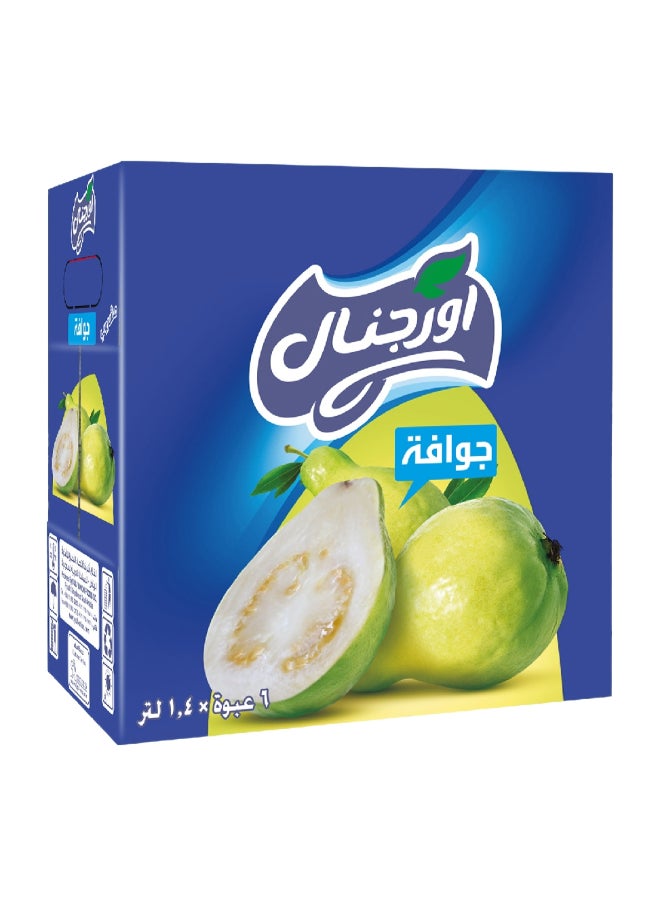 Original Guava Drink 1.4L × 6 