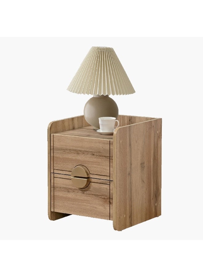 Home Box Carnation 2-Drawer Young Nightstand 40.5 x 49 x 40.5 cm - Image 5