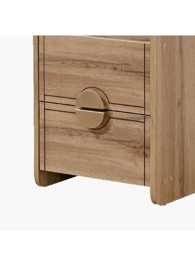 Home Box Carnation 2-Drawer Young Nightstand 40.5 x 49 x 40.5 cm - Image 3