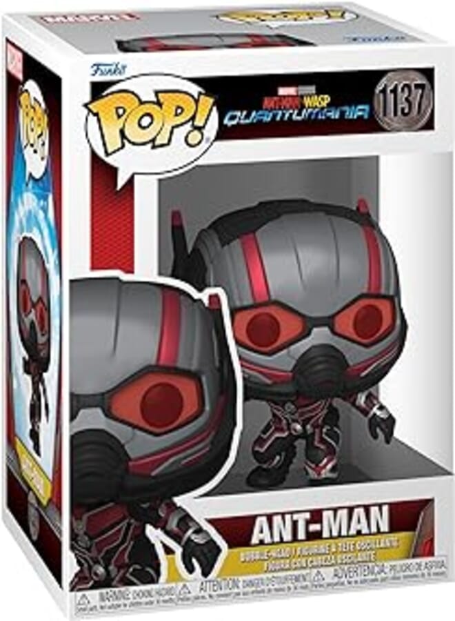 Funko Pop! Marvel: Ant-Man & the Wasp: Quantumania - Ant-man, Collectible Action Vinyl Figure - 70490