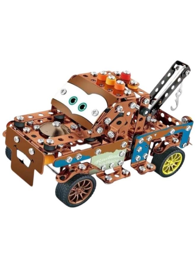 Cars Metal Building Set – Tow Truck Model - Image 1