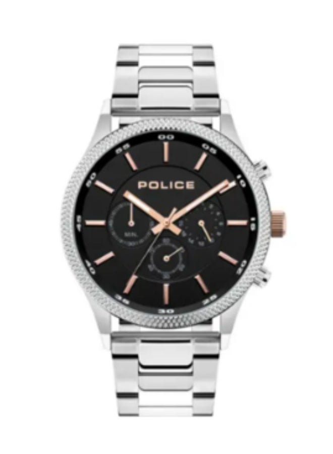 Men Pace Stainless Steel Bracelet Multifunction Watch for Men, 46mm