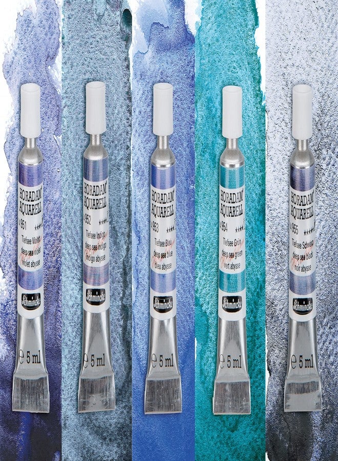 شمينك مجموعة Schmincke Horadam Aquarell Supergranulation 5x5 مل (أعماق البحر) - Image 4