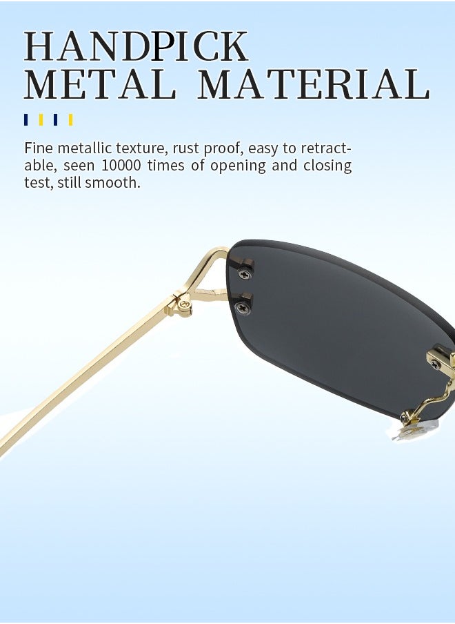 Generic - UV Protection Glasses Sunglasses Block 99% of UVA and UVB Rays, Suitable for All Face Shapes - Image 1