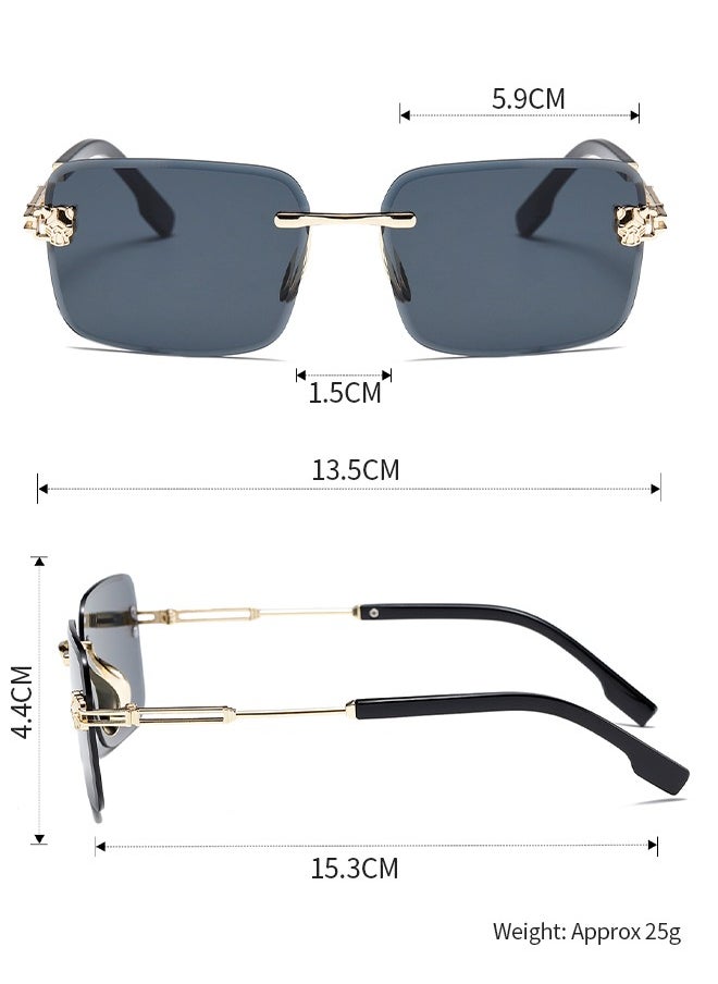 Generic - UV Protection Glasses Sunglasses Block 99% of UVA and UVB Rays, Suitable for All Face Shapes - Image 1
