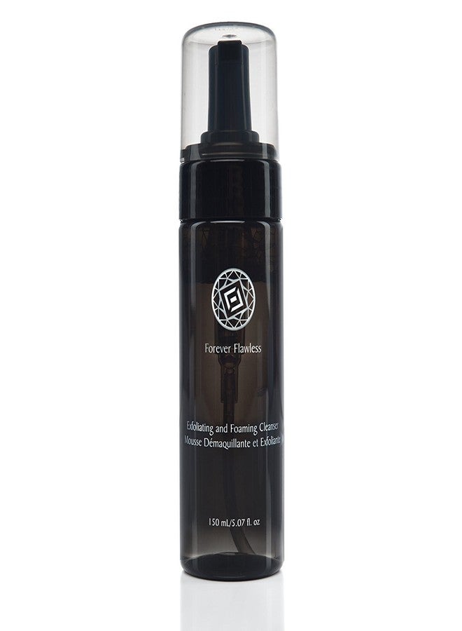 Forever Flawless Exfoliating and Foaming Face Cleanser and Makeup Remover with 100% Natural Diamond Powder, Deep Clean for Women and Mens Pores FF17, (150 ml) - Image 2