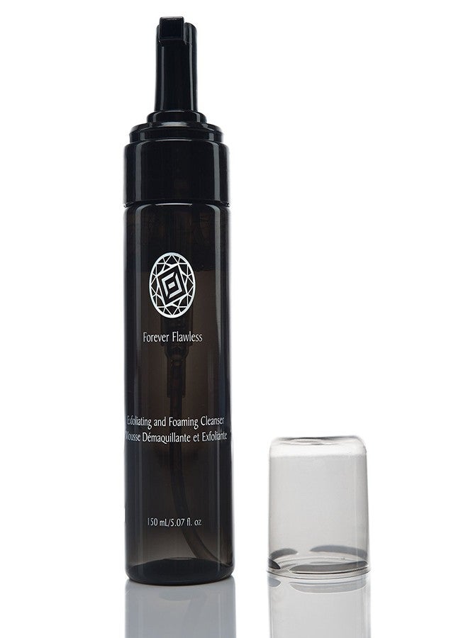 Forever Flawless Exfoliating and Foaming Face Cleanser and Makeup Remover with 100% Natural Diamond Powder, Deep Clean for Women and Mens Pores FF17, (150 ml) - Image 4