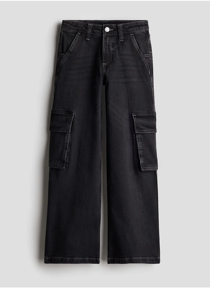 اتش اند ام Denim Cargo Trousers