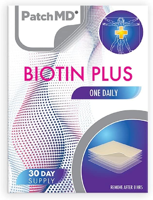 PatchMD Biotin Plus Patches 30 Day Supply for Adults - Image 1