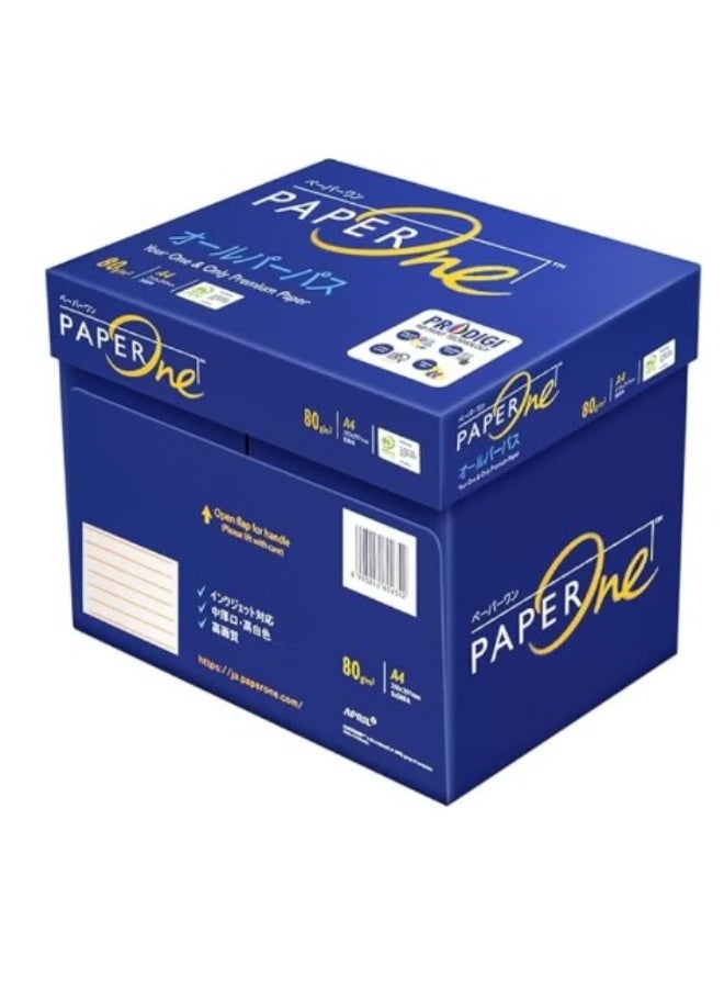 PaperOne All Purpose Premium Copy Paper, 80 GSM, A4 Size, 5 reams per Carton Box - Image 2