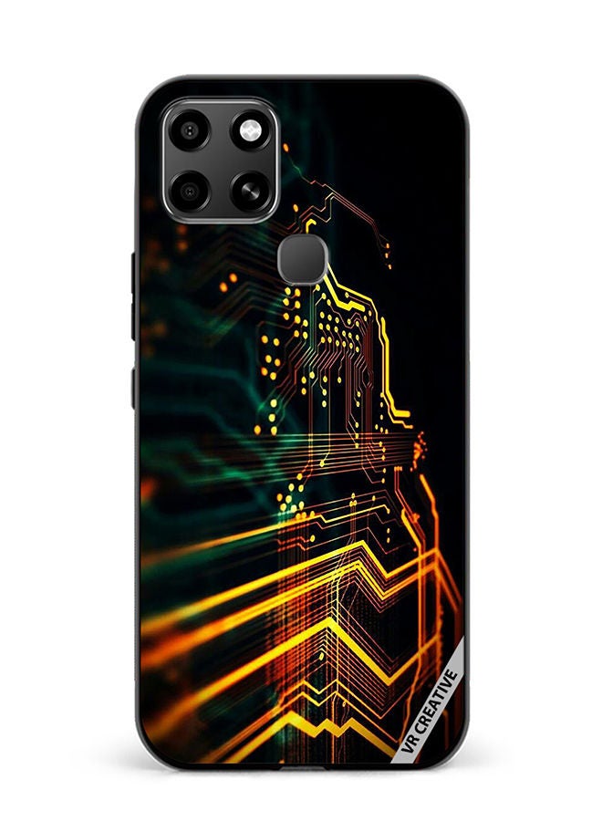 VR CREATIVE Protective Case Cover For Infinix Smart 6 Electronics Design Multicolour - Image 1