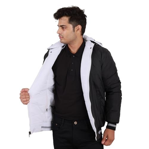 Quark Unisex Reversible Jacket in GLD Material best for Winterwear/Hiking/Biking/Camping/Mountaineering(Control Temperature up to 3 Degree Celsius.)(3°C) - Image 3
