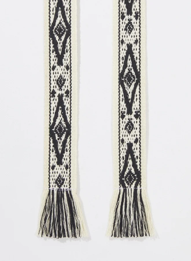 امريكان ايجل AEO Wide Woven Belt