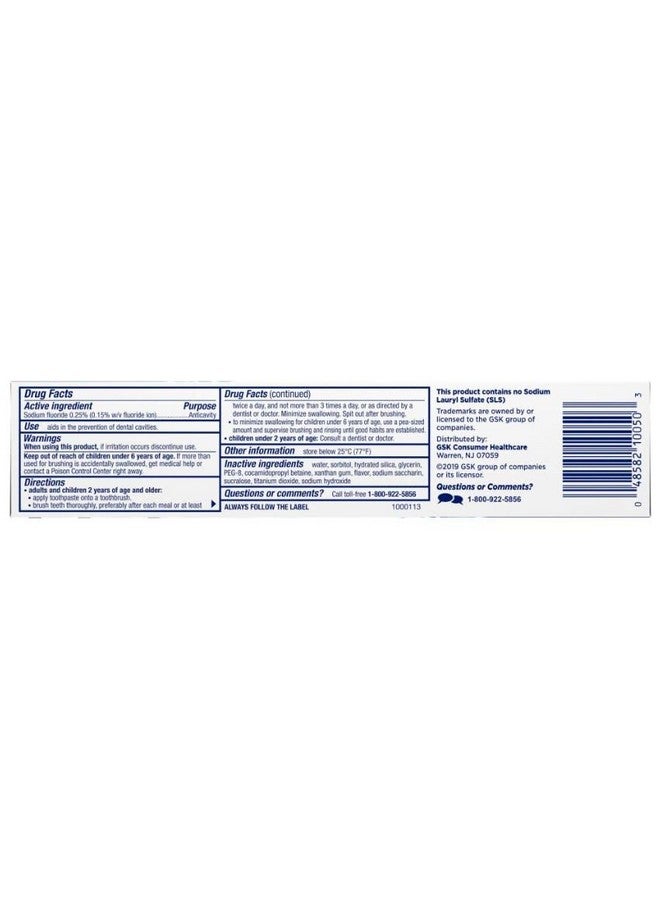biotène Biotene Fluoride Toothpaste Fresh Mint Original 4.3 Oz (Pack Of 4) - Image 5