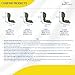 Brace Direct Padded Night Splint 90 Degree Sleeping Boot Immobilizing Stretching Support for Plantar Fasciitis Drop Foot Achilles Tendonitis Heel Spurs Large US Shoe Men 105125 Women - Image 4