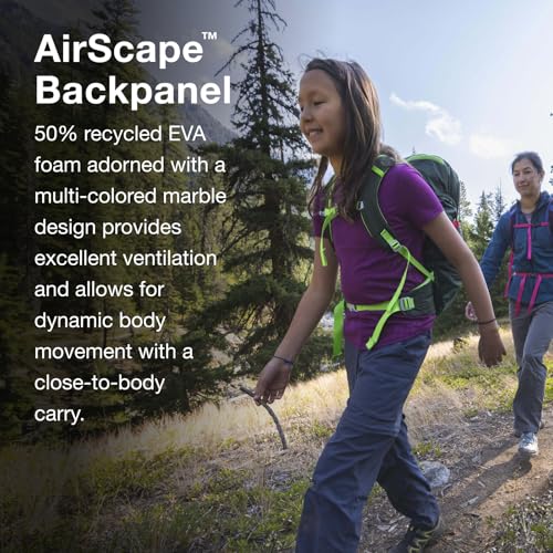 Osprey Jet 18L Kid's Hiking Backpack, Euphoria Purple - Image 5