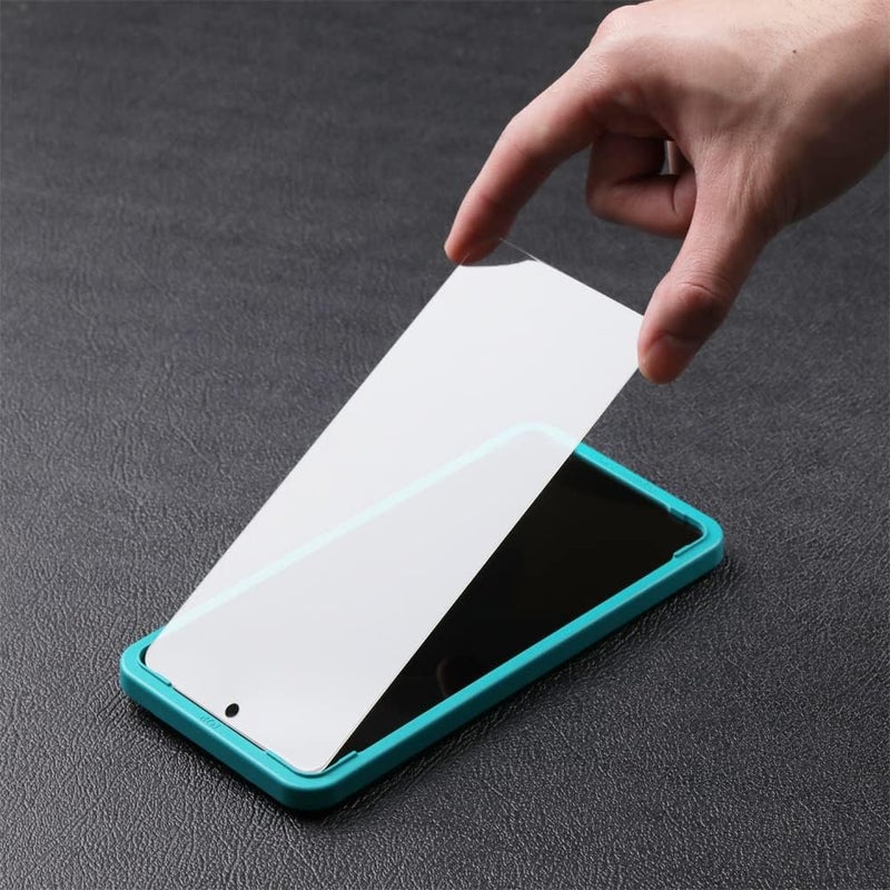 Ibywind For OnePlus 10T 5G Screen Protector 6.7",2 Pack 9H Hardness Tempered Glass,With 1Pc Camera Lens Protector,1Pc Back Carbon Fiber Film,Easy to install,HD Clear,Anti Scratch - Image 2