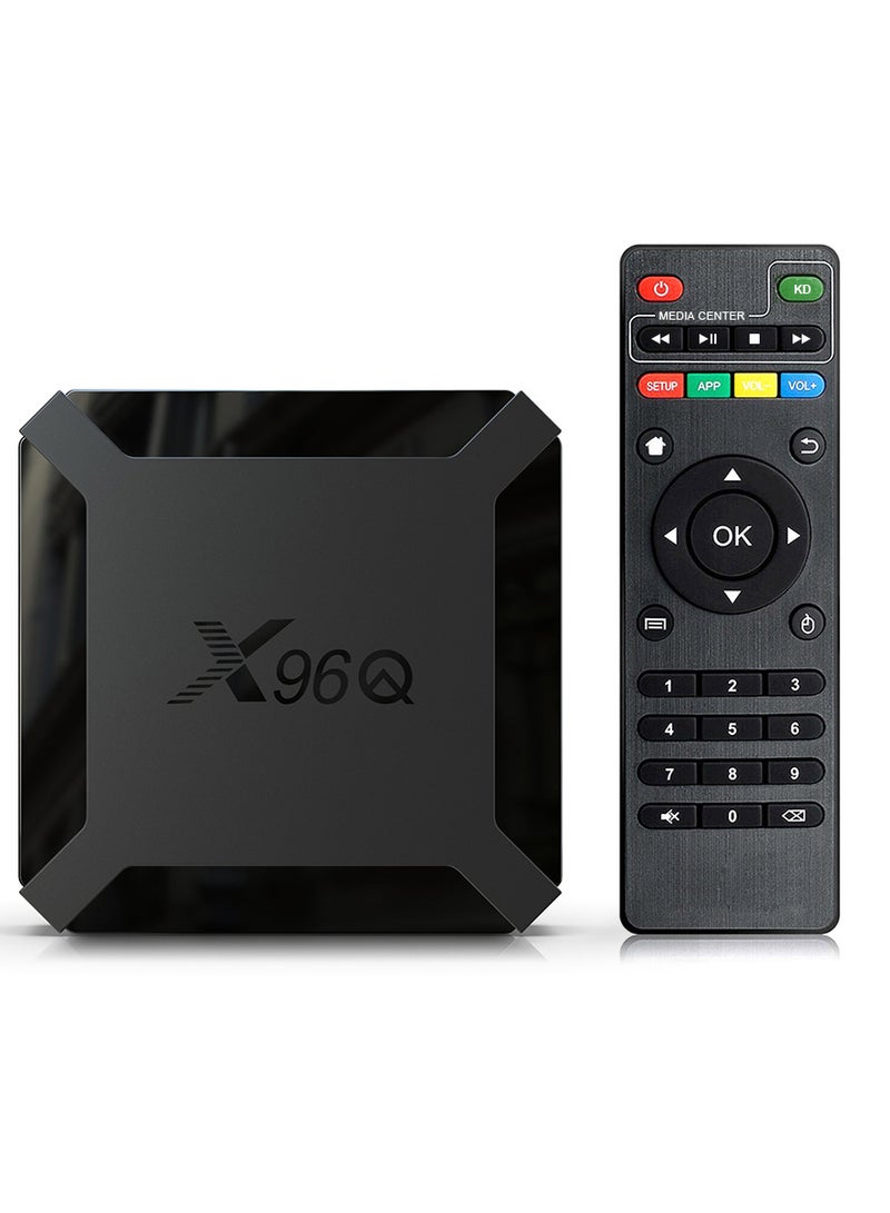 X96Q TV Box Android 10.0 Allwinner H313 Quad Core ARM Cortex A53 TV Set Top Box Support 4K 3D Media Player - Image 1