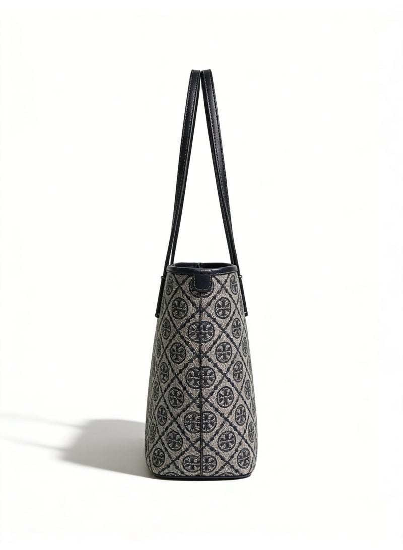 توري بورش TB women's T-letter combination jacquard shoulder slung camera small bag - Image 3