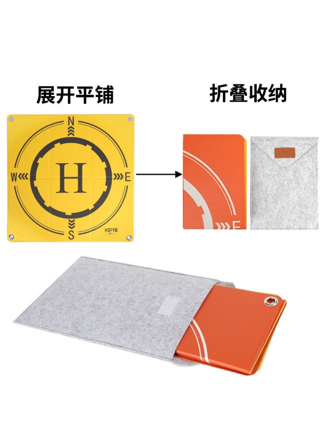 Odd Leaves Qiyehuozhe Drone Landing Pad Suitable For Dji Air 2s, Mavic 3 Pro Accessories, Air 3 Takeoff And Landing Mat, Avata Folding Mat, Mavic 3 Classic Large Landing Mat Accessories, Fpv - Image 1
