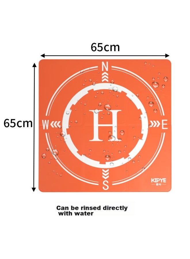 Odd Leaves Qiyehuozhe Drone Landing Pad Suitable For Dji Air 2s, Mavic 3 Pro Accessories, Air 3 Takeoff And Landing Mat, Avata Folding Mat, Mavic 3 Classic Large Landing Mat Accessories, Fpv - Image 3
