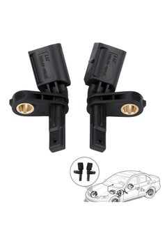 Excefore ABS Wheel Speed Sensor, Front Left and Right 2pcs/set, OE WHT003856 WHT003857 Compatible with Audi(A3 TT),Porsche(Carrera GT),SEAT(Leon),Volkswagen Wheel Speed Sensor  - Image 1