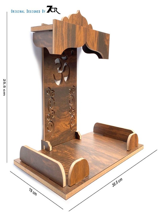 7CR Art and Craft Wall Mounted Temple (Brown, Standard) - Image 4