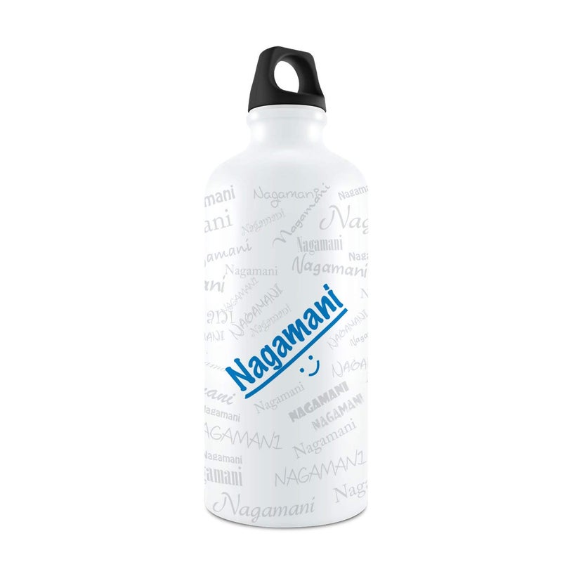Hot Muggs Me Graffiti Bottle Nagamani Personalised Name Steel 750ml 1 Unit - Image 1