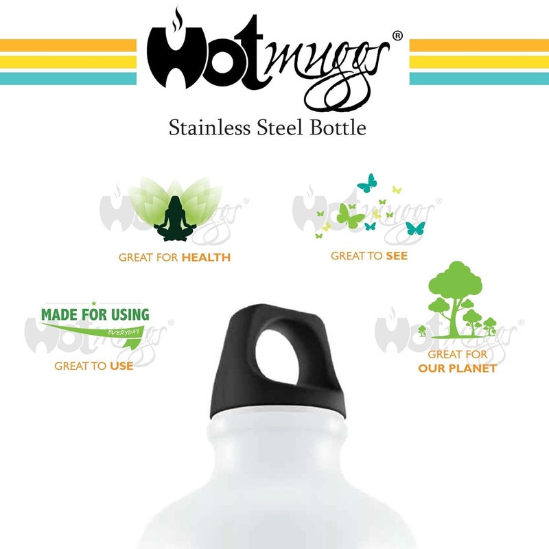Hot Muggs Me Graffiti Bottle Nagamani Personalised Name Steel 750ml 1 Unit - Image 4