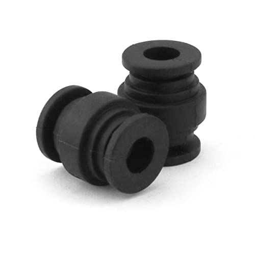 DGHAOP 16pcs Shock Damping Rubber Balls Black Silicone Mount Shock Absorption Balls Anti Vibration Damper Balls - Image 3