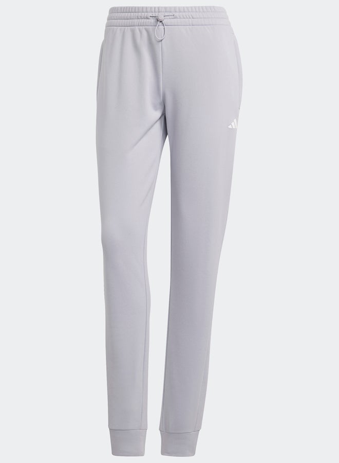 Adidas AEROREADY Game and Go Regular Tapered Fleece Joggers - Image 1