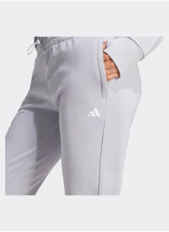 Adidas AEROREADY Game and Go Regular Tapered Fleece Joggers  - Image 4