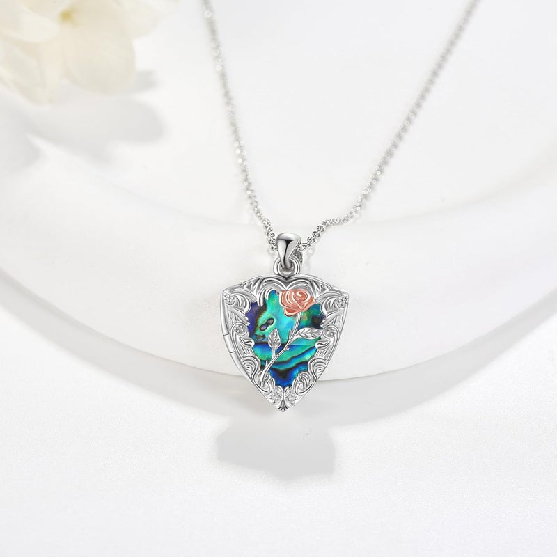 ONEFINITY Store Tree of Life Locket Necklace Sterling Silver Locket Necklace That Holds Pictures Tree of Life Locket Pendant for Women Wife Girlfriend - Image 3