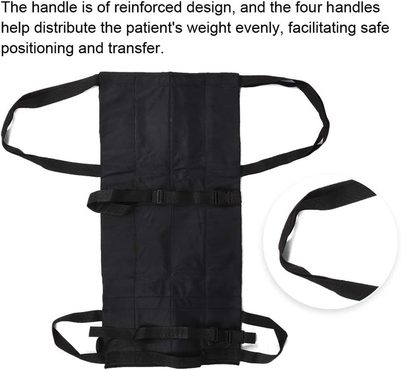 comfrt Positioning Pad, Patient Lift Stair Slide, Elderly Lift Devices Draw Sheets, Elderly Displacement Belt Wheelchair Transfer Seat Pad Cushion with Handles, Positioning Pad for Elderly - Image 4