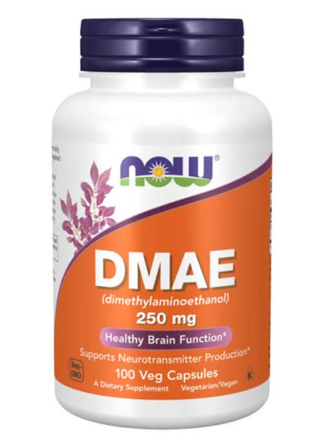 Dmae 250mg, 100 Capsules( Pack of 2)