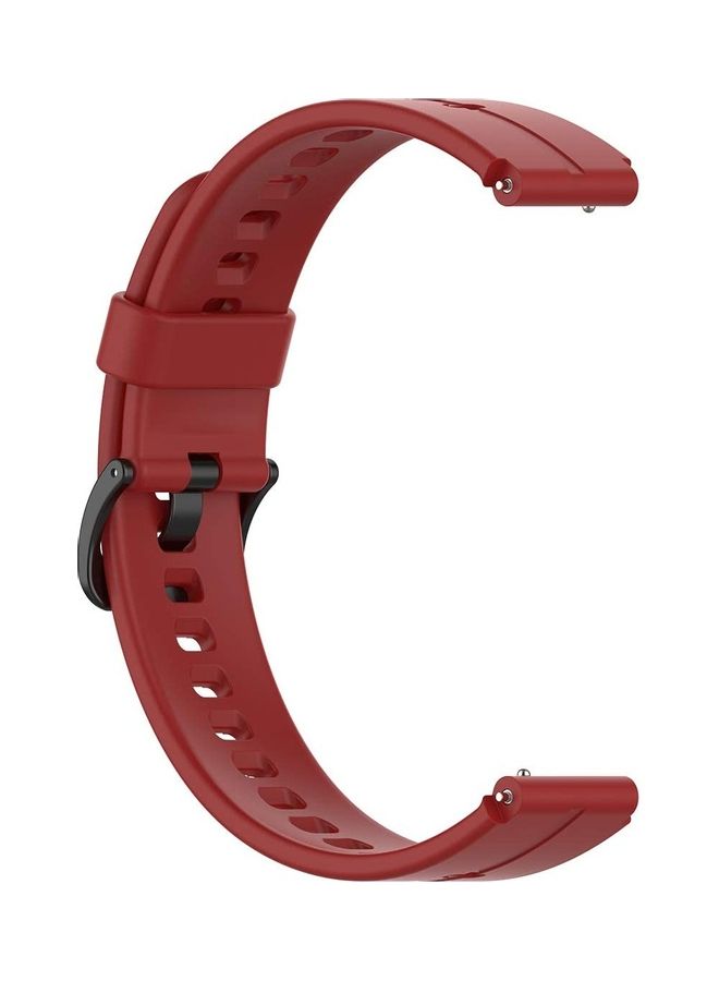 NIBEMINENT Silicone Strap For Huawei Talk Band B6 Red  - Image 5