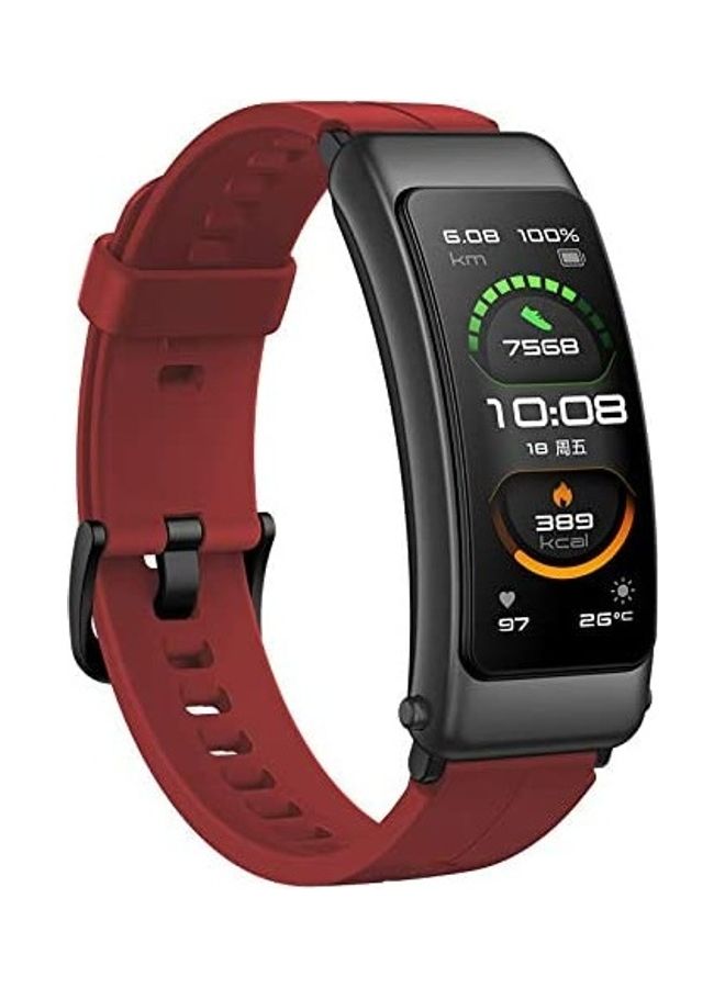 NIBEMINENT Silicone Strap For Huawei Talk Band B6 Red  - Image 3