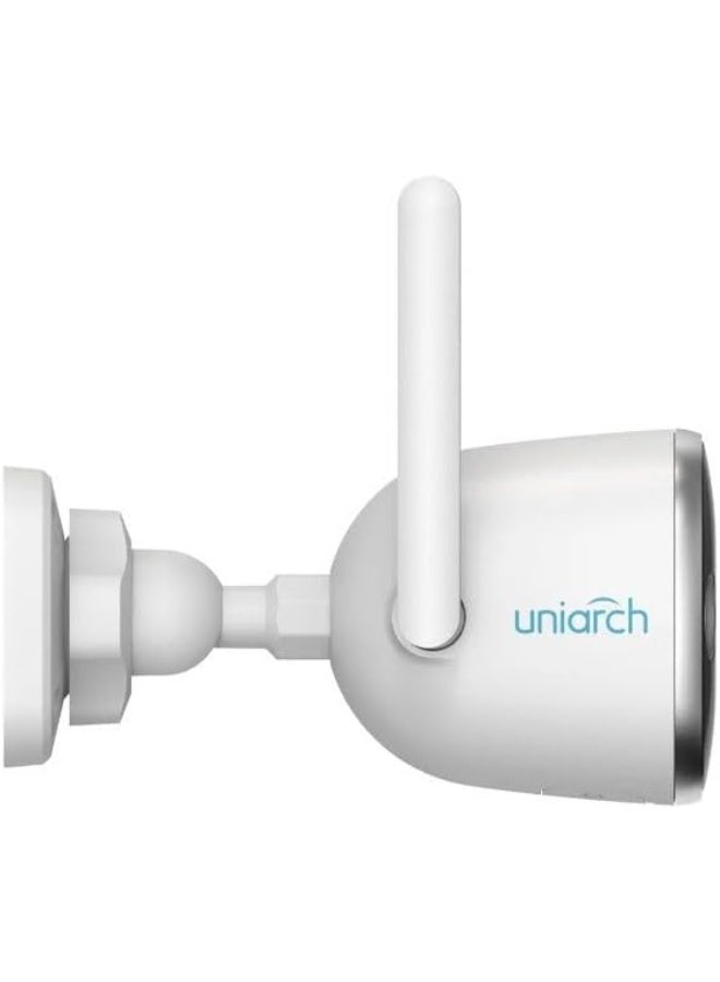 Uniarch Uho-B2D-M3F3D 3MP Outdoor Wi-Fi Security Camera, IP67 Waterproof CCTV, Smart IR & Warm Light Color Night Vision, Motion Detection, Two-Way Audio, 3-Axis Adjustable - Image 4