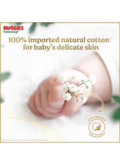 Huggies Huggies Natural Soft Premium Baby Diaper Pants, Our No.1 Soft Pants, Small (S) Size (4-8 Kgs), Pack of 70 diapers | Cloud Softness All over with India's 1st Cloud Touch Belt  - Image 5