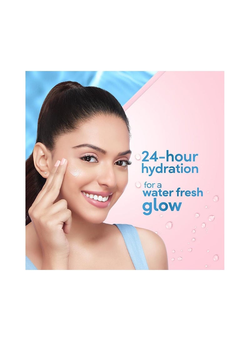 بوندز مرطب الوجه الخالي من الزيوت من جل خفيف للغاية من بوند 50 جم مع حمض الهيالورونيك وفيتامين E لبشرة متوهجة منتعشة وترطيب 24 ساعة - Image 2