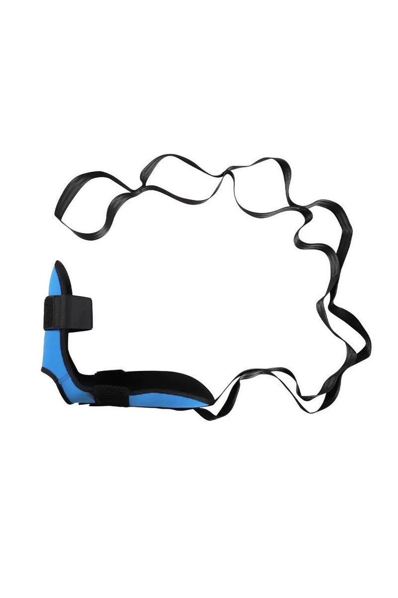  CityRiya-Long حزام تمديد الساق ، حزام تمديد القدم اليوغا مع حلقات متعددة - حزام العجل القابل للتعديل لالتهاب العجل ، التهاب الأوتار الآخيلية ، الحبل ، العلاج البدني ، اليوغا ، البيلاتس - Image 1