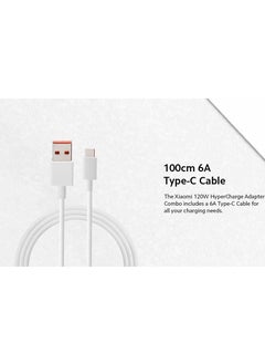 ماركة غير محددة شاحن Xiaomi Fast Turbo مع كابل بيانات سريع الشحن من النوع C بقدرة 120 وات لهاتف Xiaomi لهاتف Mi 11 Ultra 12 A3 MIX 4 Redmi Note 11 10 9S K40 K30 Pro  - Image 5