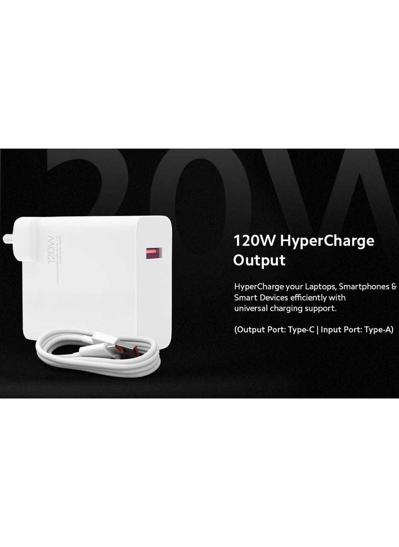 Generic - Xiaomi Fast Turbo Charger With 120W Quick Charge Type-C Data Cable For Xiaomi For Mi 11 Ultra 12 A3 MIX 4 Redmi Note 11 10 9S K40 K30 Pro - Image 1