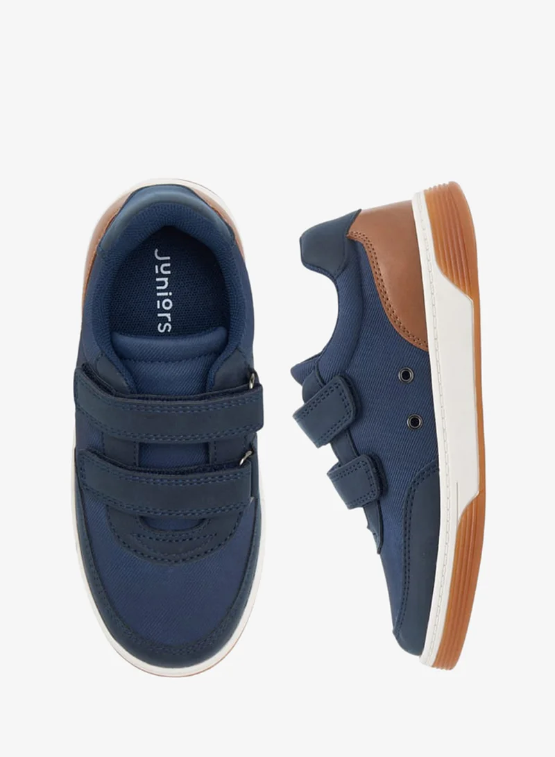 جونيورز سنيكرز أولاد بألوان متداخلة مع إغلاق بشريط لاصق